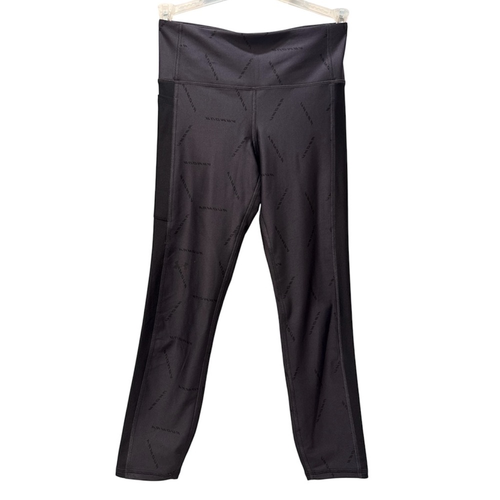 Under Armour Black High-Waist Performance Heat gear Leggings  - Size Medium